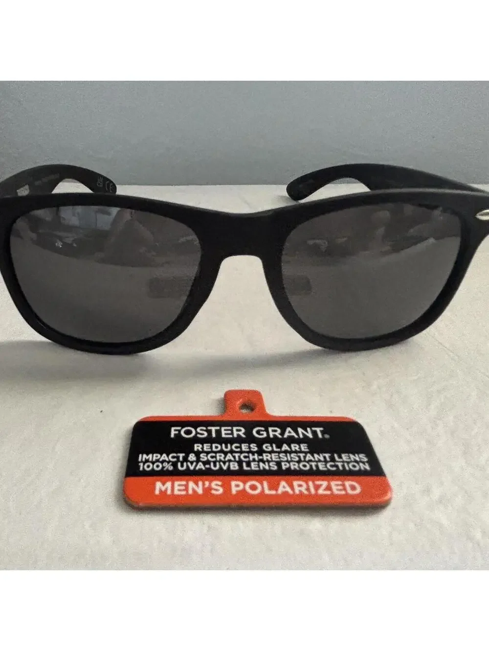 Foster Grant Men's Black Sunglass